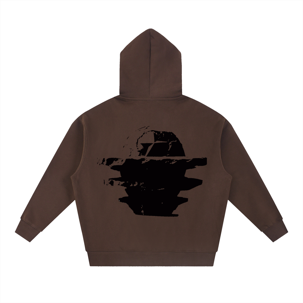 Essential Oversized Boxy Fit Fleece Hoodie