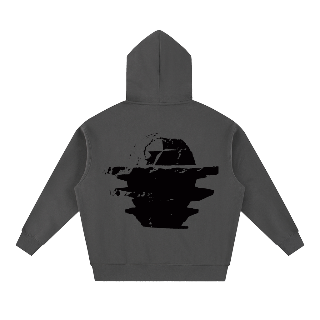 Essential Oversized Boxy Fit Fleece Hoodie