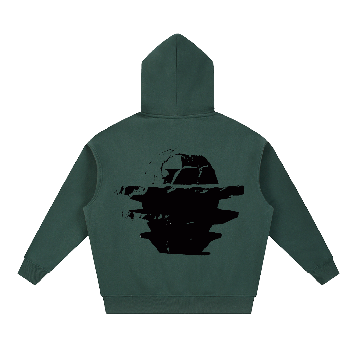 Essential Oversized Boxy Fit Fleece Hoodie