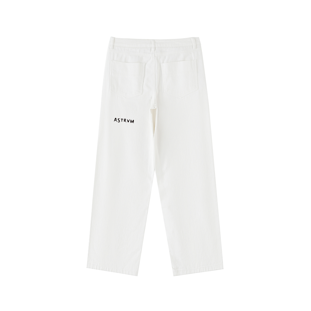 Heavyweight Cotton Straight-Leg Pants