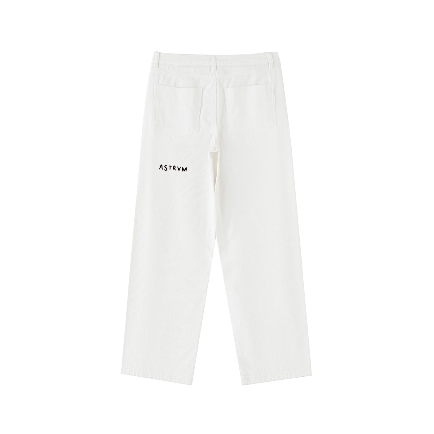 Heavyweight Cotton Straight-Leg Pants