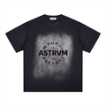Square Patch Monkey Washed T-Shirt