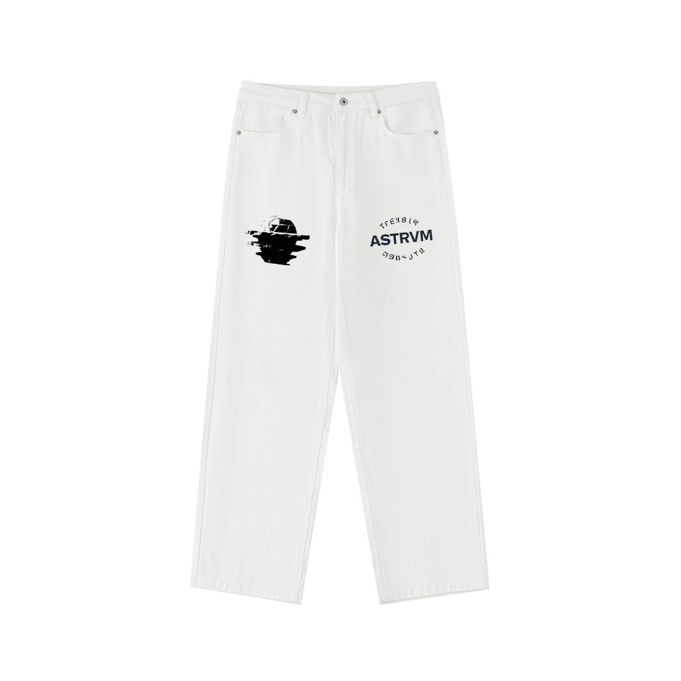 Heavyweight Cotton Straight-Leg Pants