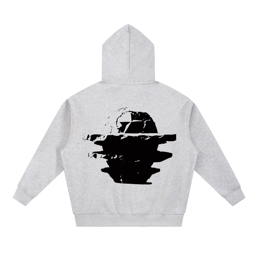 Essential Oversized Boxy Fit Fleece Hoodie