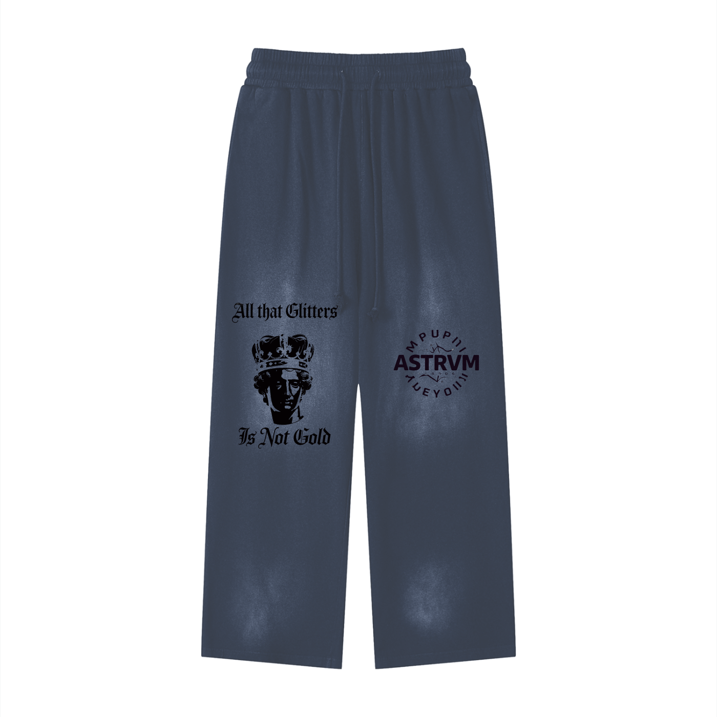 Sunfade Loose Fit Cotton Sweatpants