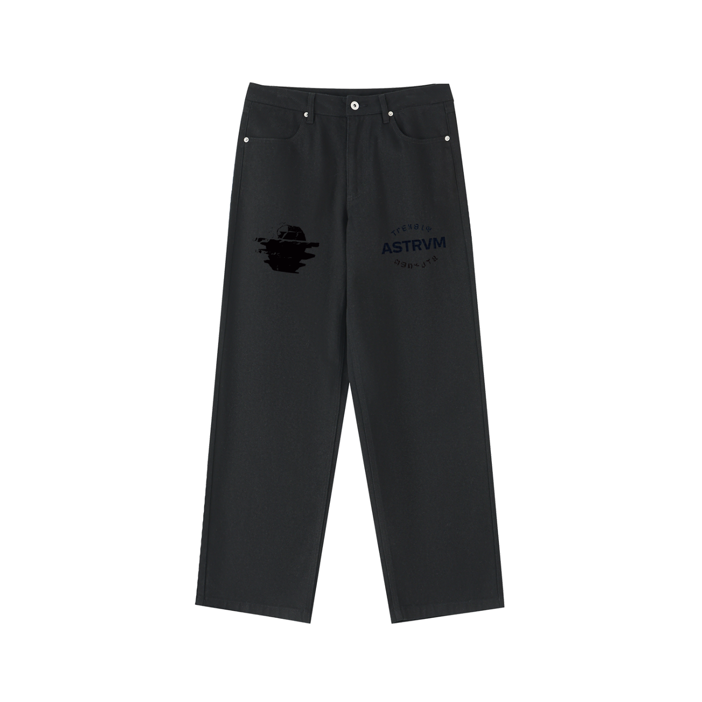 Heavyweight Cotton Straight-Leg Pants